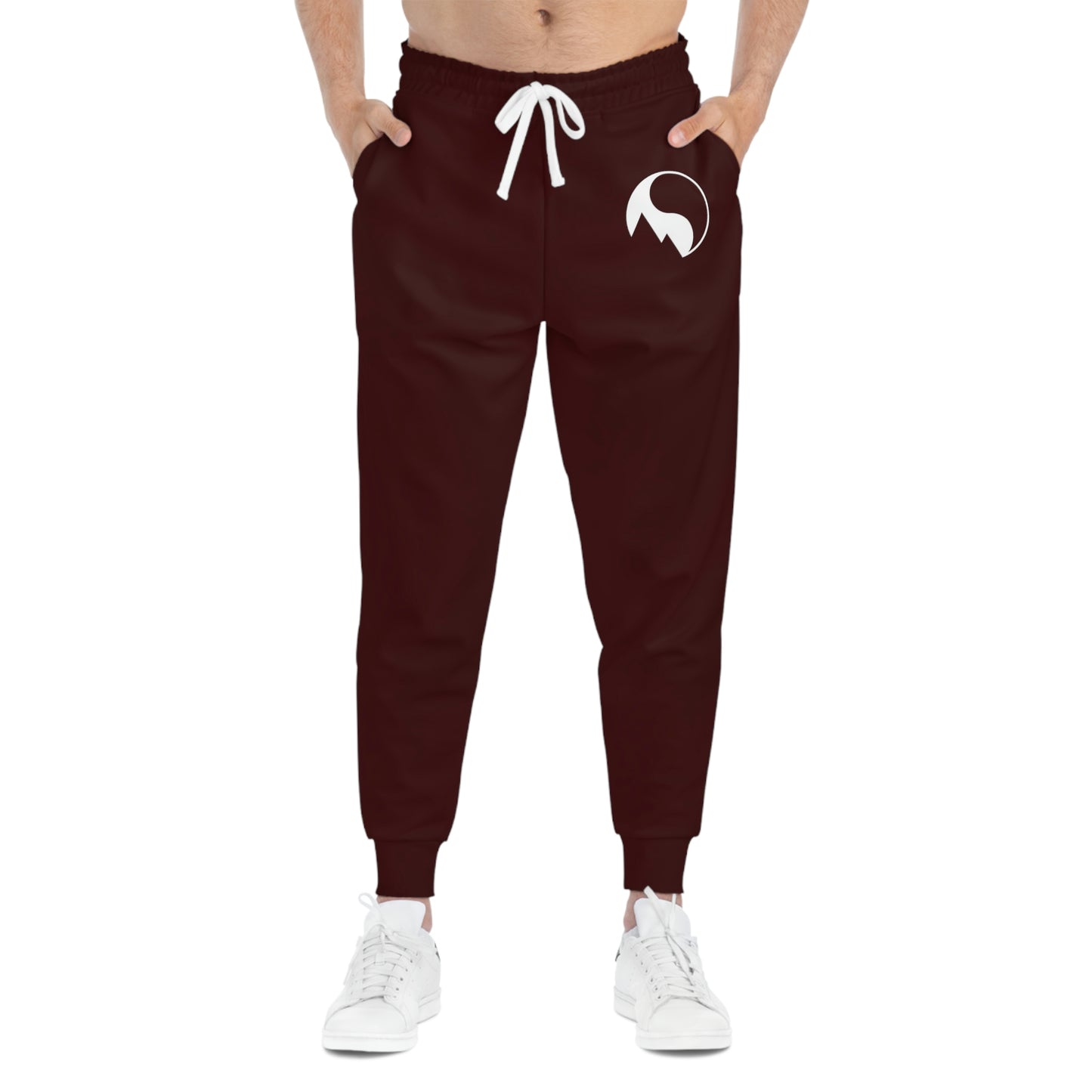 Maroon Athletic Joggers