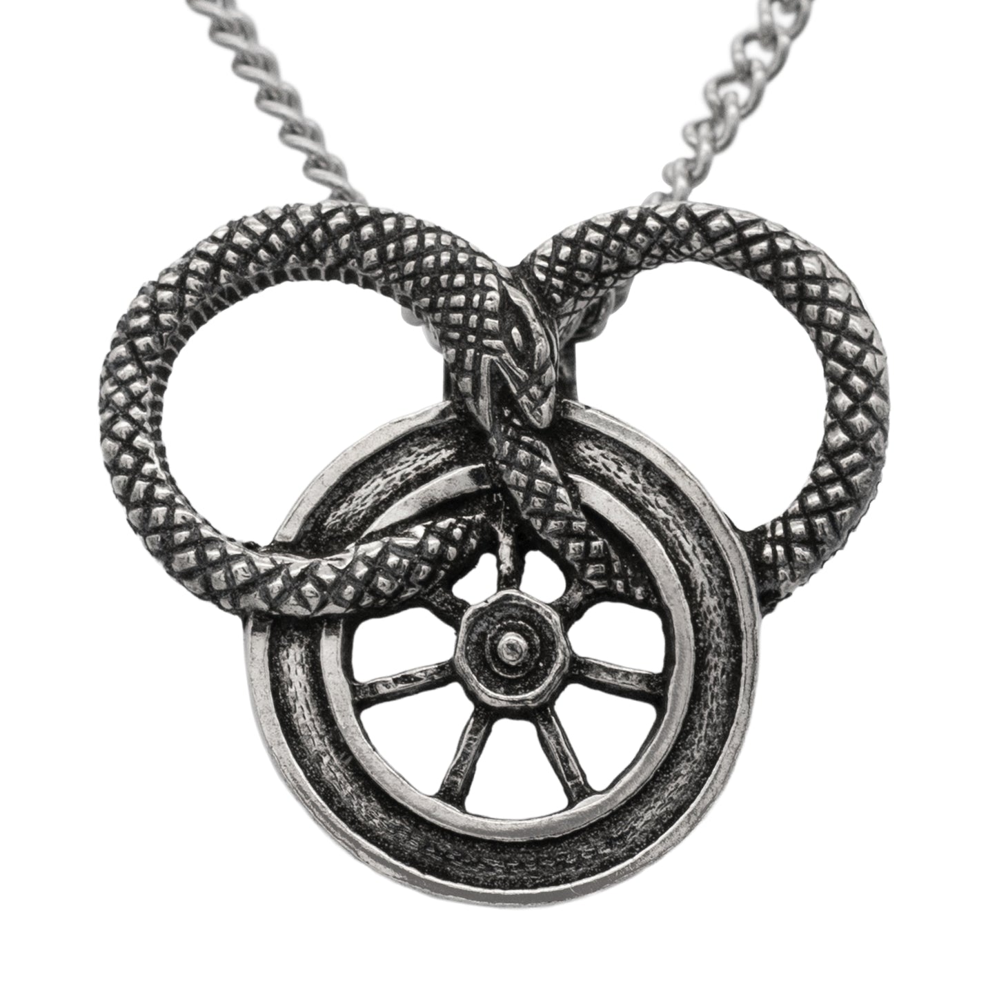 [Official] Snake and Wheel Lapel Necklace