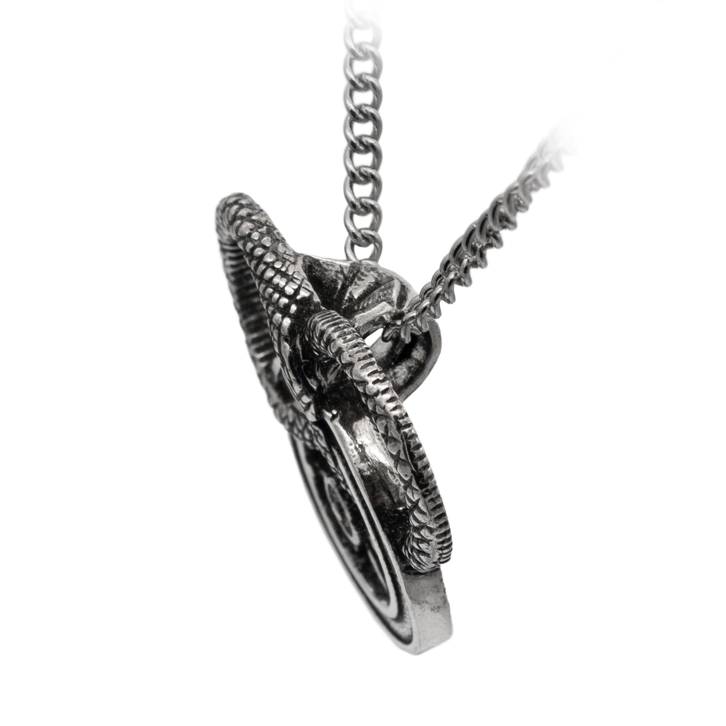 [Official] Snake and Wheel Lapel Necklace