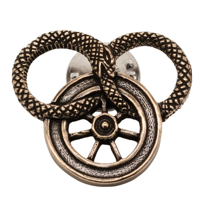 [Official] Snake and Wheel Lapel Pin