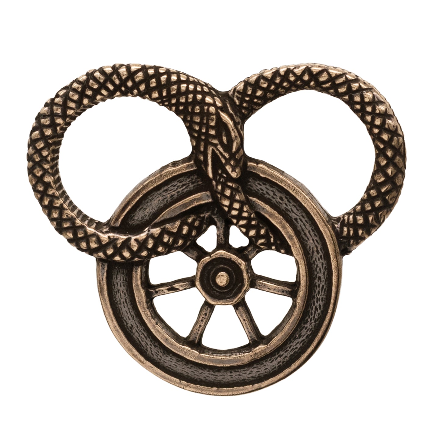 [Official] Snake and Wheel Lapel Pin