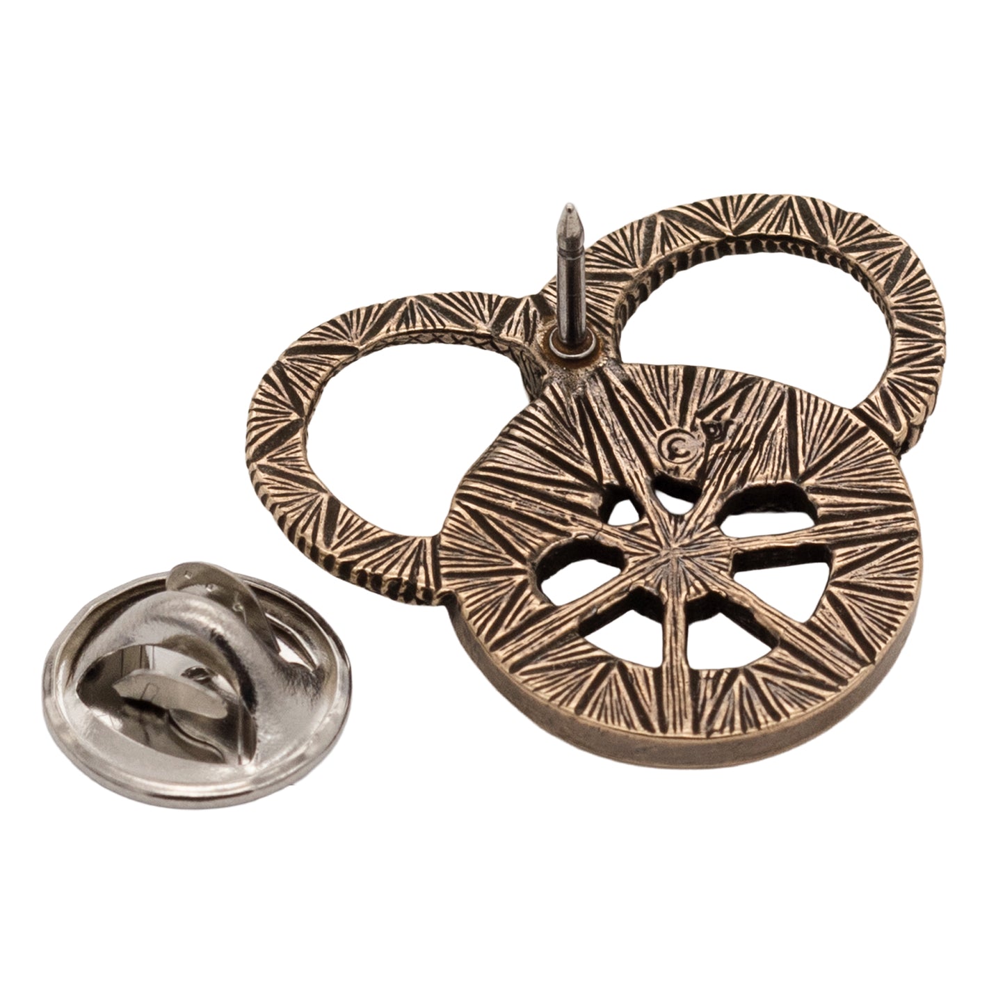 [Official] Snake and Wheel Lapel Necklace